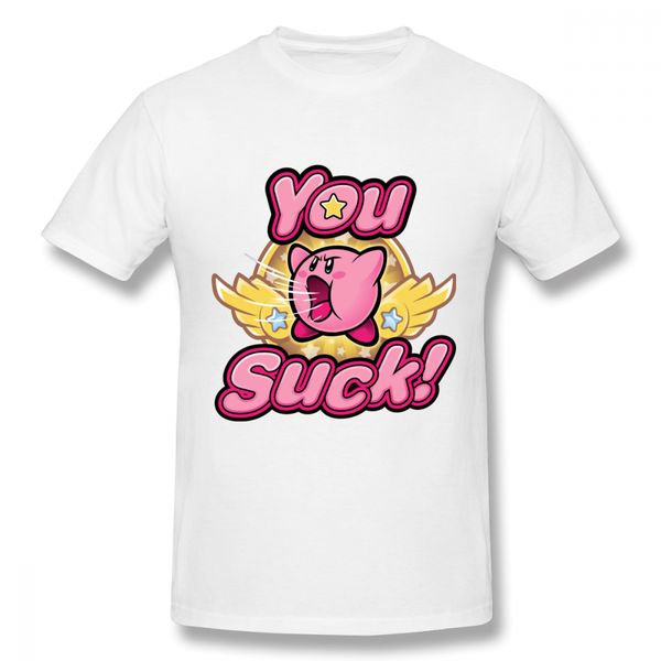 

new sale you suck kirby t shirt new arrival round neck tees popular tee man fashionable s-6xl big size t shirt