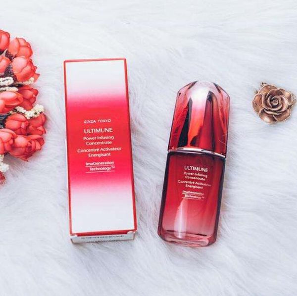 

50ml япония ginza tokyo ultimune мощность настаивая concentrate activateur face essence skin care serum 50мл свободный корабль