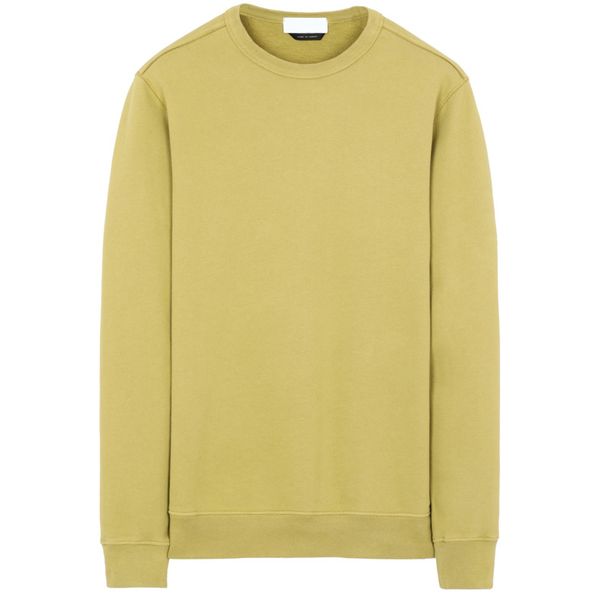 

19fw 62720 crewneck sweatshirt t0pst0ne long sleeve t shirt simple solid sweatshirt fashion pullover sweater sportwear street hflswy354, Black