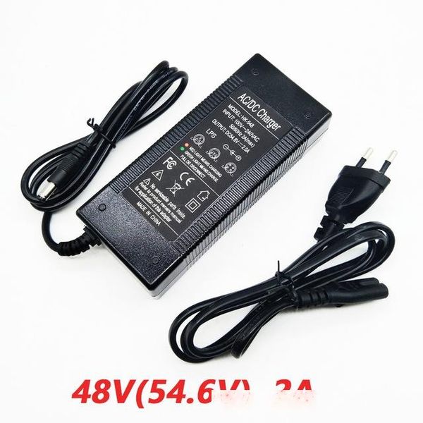 

consumer electronics 54.6v 2a charger 13 series of battery pack charger 48v 2a constant current constant pressure is full of self-stop