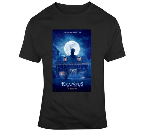 

krampus movie cult horror christmas t shirt breathable tee shirt
