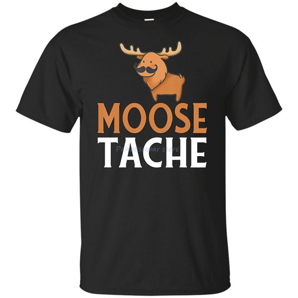

смешные усы moose tache женщины мужчины t-shirt s 5xl высшего качества tee shirt