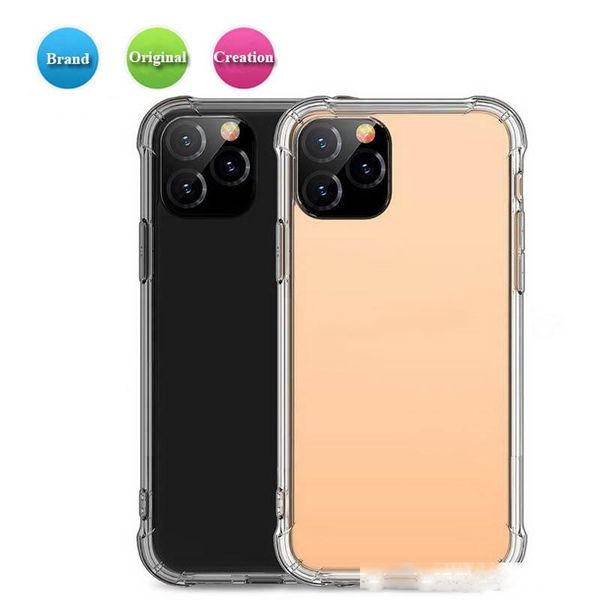 

for iphone 11 pro max x xs xr 7 8 clear tpu case shock absorption protective soft transparent back cover for samsung s9 s10 plus huawei