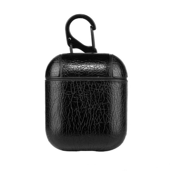 

luxury leather pouch for apple airpods bluetooth wireless earphone case cover for air pods case funda cover charging box cases