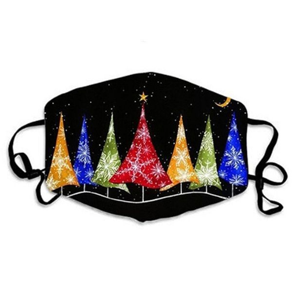 

printing outdoor insect repellent mask beanie variety magic prective mask#429, Black