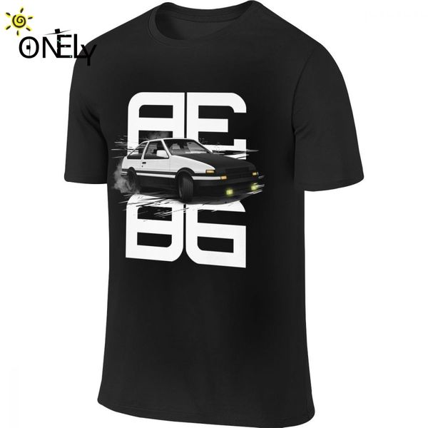 

initial d - fujiwara tofu shop t shirt round neck streetwear male 100% cotton big size tee