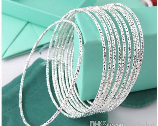 

гладкая круг 5шт / комплект 6sets / серия bohemian руки слой продажа grind серебро 925 мульти прибытия женского hot hot матовую новое кольцо, Black