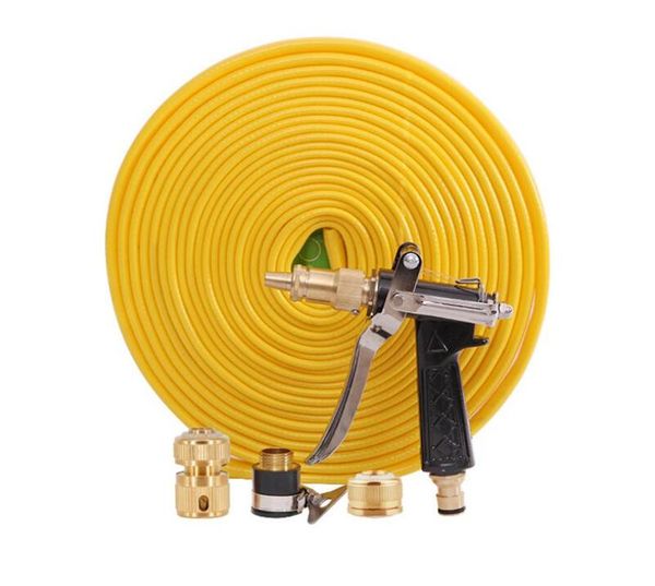

15m multifunctional anti-e garden water band car washing water hose with gun