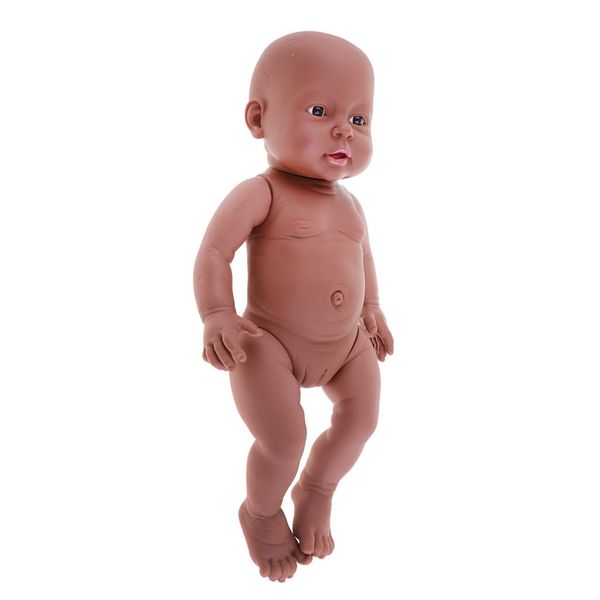 

41cm full vinyl lifelike nude doll model realistic baby doll