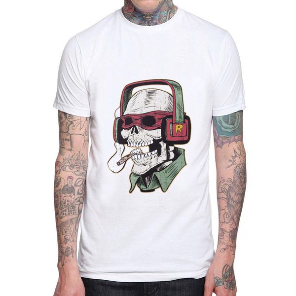 

футболка мужская черепа rock design печать футболки 100% хлопок мужчины с коротким рукавом рубашки лето человек смешные череп мужские футбол