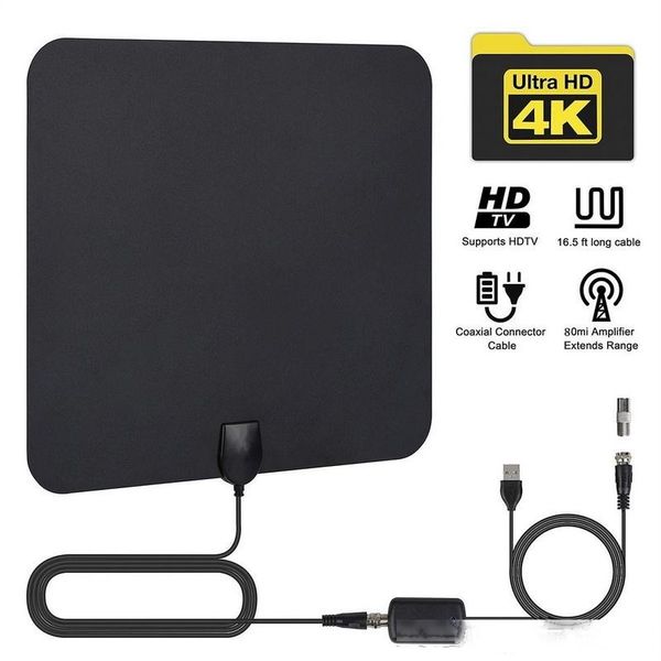 

atsc dvb t2 hdtv antenna for tv 1080p 50 miles indoor digital hdtv antenna easy installation antenna for tv 1080p high reception amplified