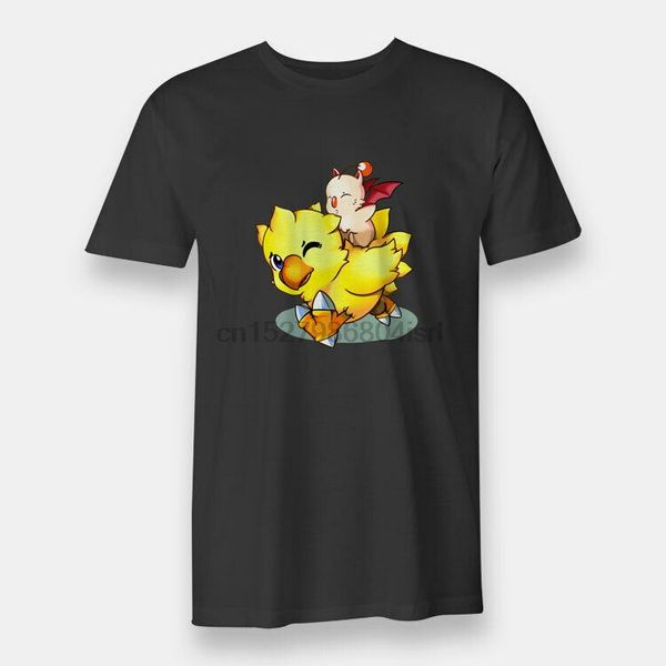 

new the final fantasy mog and chocobo tees mens black t-shirt size s-xxxl(1