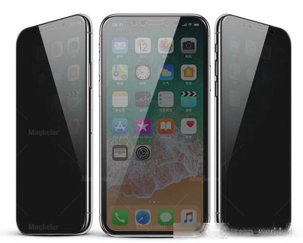 

for iphone 11 pro max xr 8 7 plus privacy anti spy tempered glass screen protector full cover