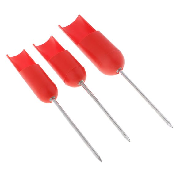 

3pcs fishing rod pole holder ground support stand rack folding holder 3 size