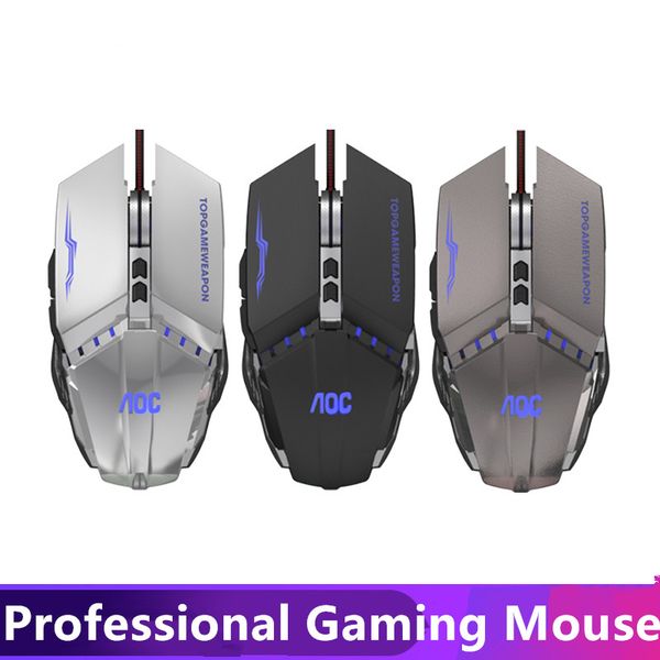 

mice professional gaming mouse ergonomic wired mouses dpi adustable for computer pc lapmause gamer not bluetooth