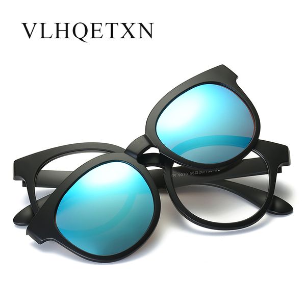 

sunglasses original magnets clip on sun glasses rays mirror pilot polarized men polaroid outdoor tr90 optical frames magnetic, White;black