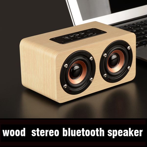 

fine wood bluetooth speaker stereo hyper bass high fidelity hifi effect frequency double speaker bluetooth stage reverberation
