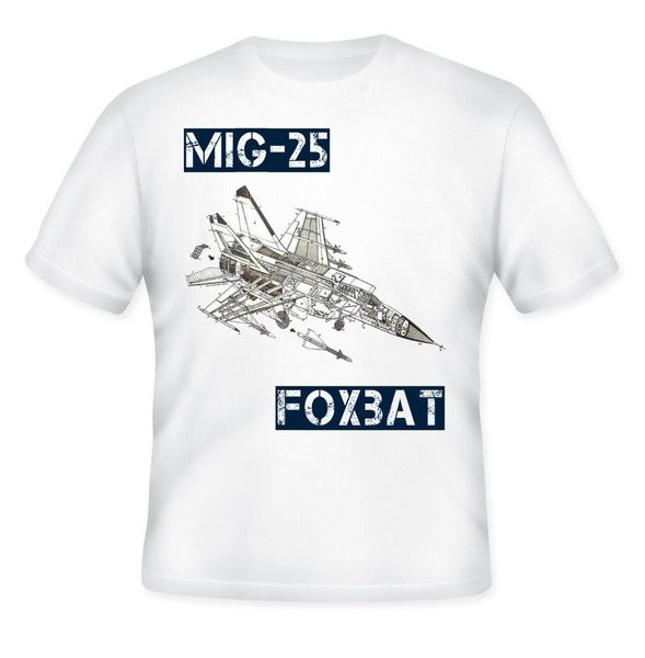 

summer 2020 100% cotton normal mig-25 foxbat- new amazing graphic quote t-shirthip hop clothes