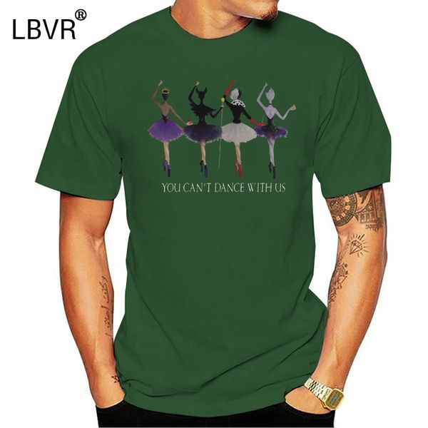 

балет вы наклоняетесь dance with us maleficent зла королева урсула cruella de vil t-shirt