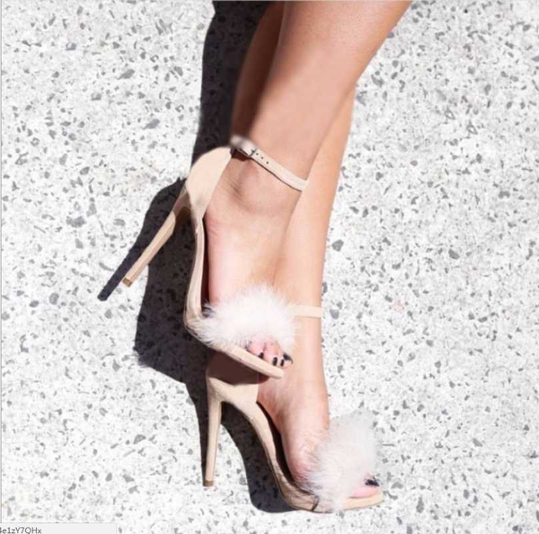

dress shoes summer platform pu sandals women peep toe high tape drills heels female fashion woman, Black