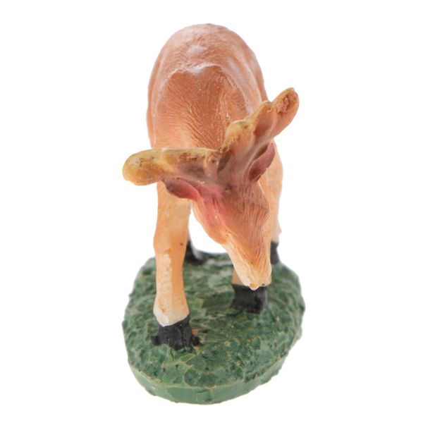 

creative gifts fairy garden supplies resin mini deer figurines micro landscape miniatures home decoration diy