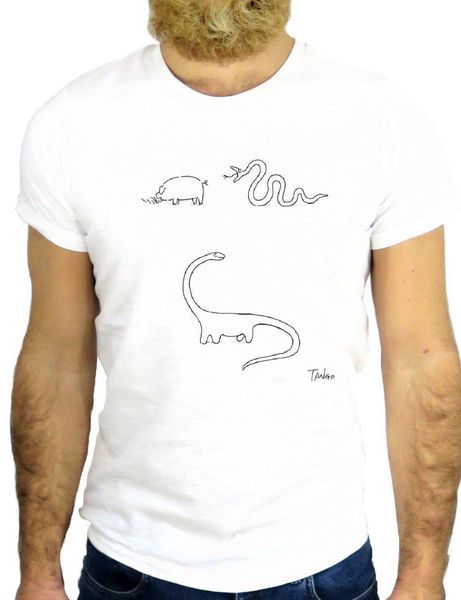 

2018 fashion sleeves cotton t-shirt fashion snake dino fun nice cartoon amazing usa america vintage logo t shirts