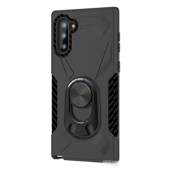 

luxury 2 in 1 tpu pc phone case for iphone 11 pro xs max 6 7 8 plus back case cover with 360 magnetic finger ring holder