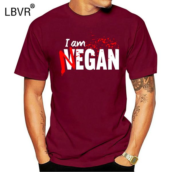 

im negan t shirt мужских новое прибытие simple camiseta loose the walking dead футболка negan люди с коротким рукавом o шея teenboy одежда