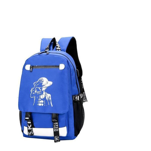 

night light backpack computer backpack student nightlight animation school boys and girls bag junior high school students backpack new