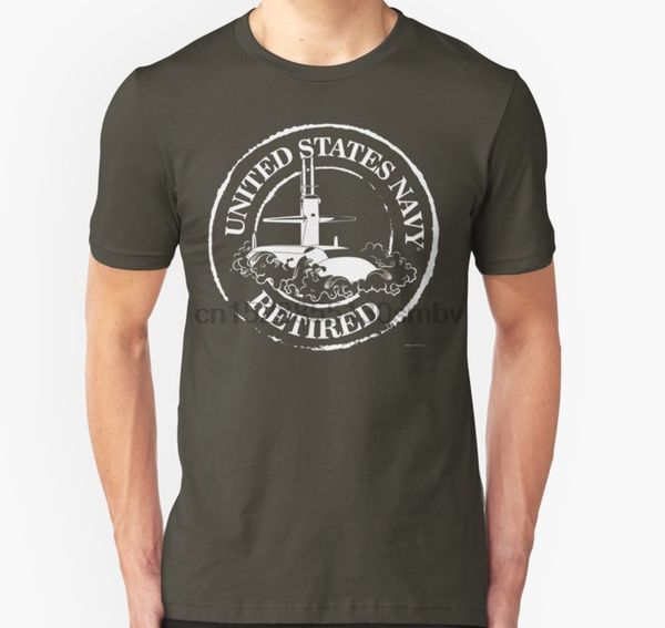 

мужчины тенниски вмс сша в отставке (подводная лодка) унисекс t shirt женщины t-shirt тройники топ