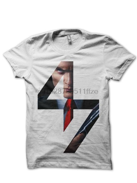 

hitman codename 47 white t shirt