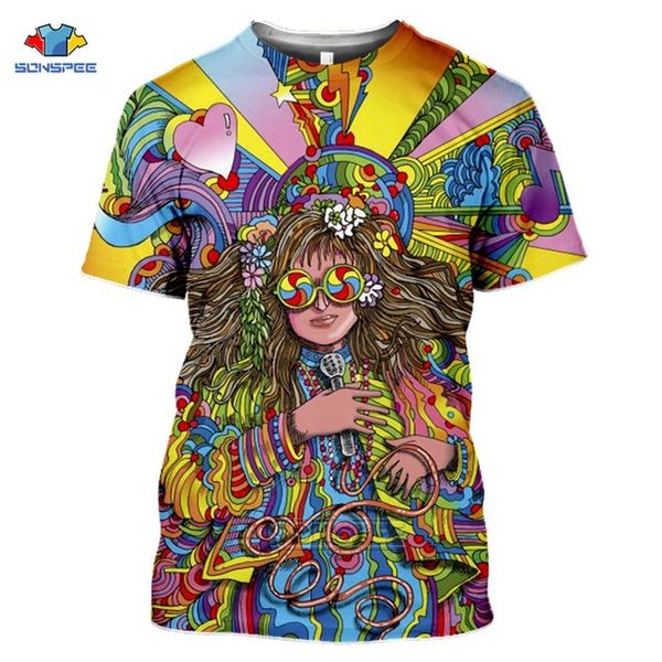 

anime hippie musician men pop art psychedelic homme 3d print shirts graphic anime anime men clothing