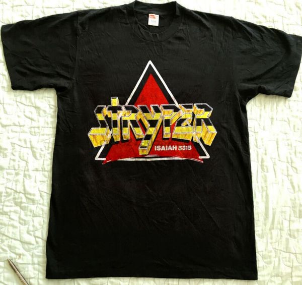 

урожай футболка 1986 stryper в ад с дьяволом перепечатка размер s-5xl