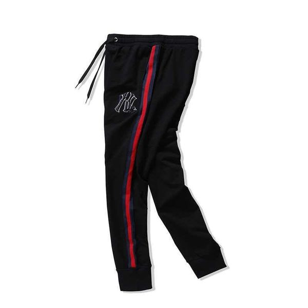 

2020 men designer summer pants classic sports sweatpants mens pants laminated zipper design material asian size fitness joggers trousers, Black