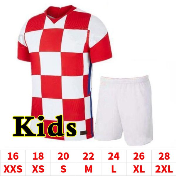 

2020 2021 mandzukic soccer jersey modric kramaric football shirt 20 21 perisic kalinic rakitic kovacic maillot de foot men kids kit, Black;yellow