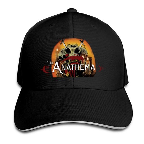 

ball caps 2021 hip hop anathema the metal band mesh baseball cap adjustable snapback hats for women men trucker, Blue;gray