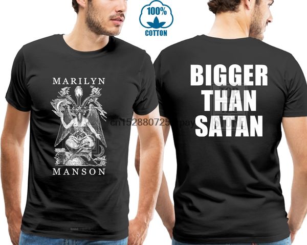

marilyn manson baphomet t shirt s m l xl 2xl brand new official t shirt cool new men t shirt