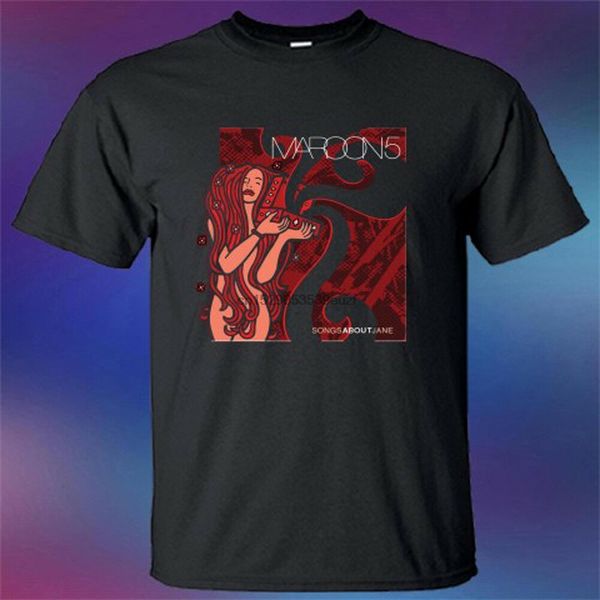 

newharajuku streetwear shirt men5 songs about jane album cover mens black t shirt size s 3xl