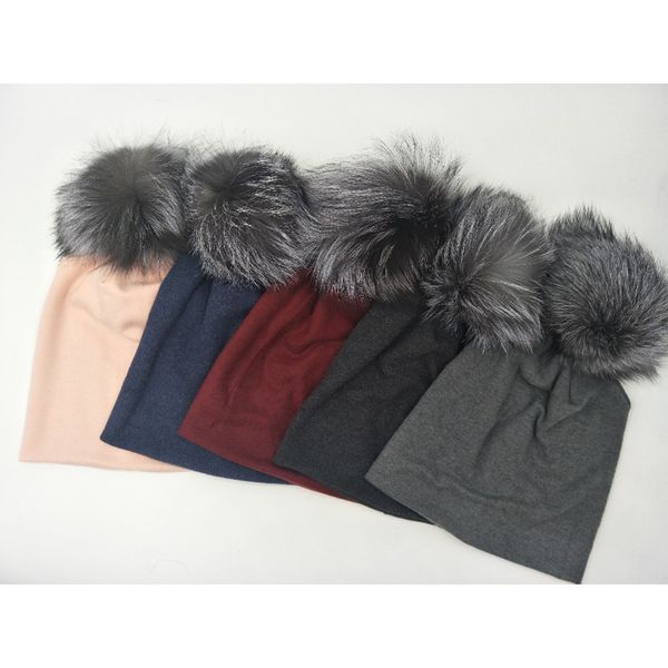 

b17993 natural real raccoon fur grey pompom hat,soft australian wowl thick winter beanie multi colors' selection fashion women, Blue;gray