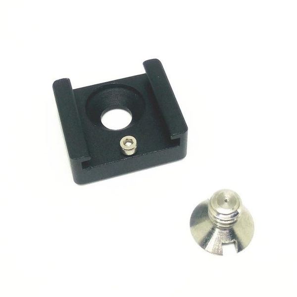 

heap p studio accessories jadkinsta cold shoe mount adapter base with 1/4 mounting screw for camera cage flash led light microphone