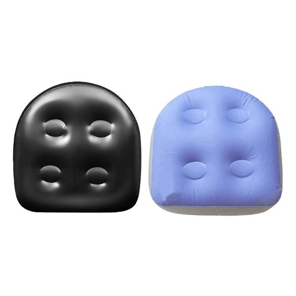 

lot 2 pcs jacuzzi spa pad inflatable tub pillow