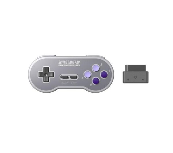 

8bitdo sn30 2.4g wireless game controller gamepad for snes s fc sn original edition super nes gamepads joystick game pad joypad