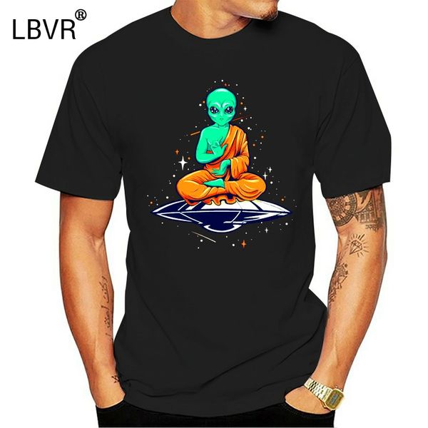 

buddha mens funny t-shirt spaceman astronomy atheist atheism yoga sportswear tee shirt