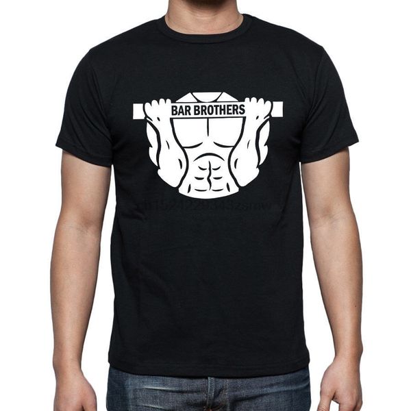 

bar brothers motivation street fitness printed t-shirt