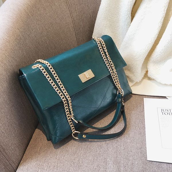 

классические элегантные женщина сумки плеча мода офис леди повседневный коммуникатор crossbody сумка сплошной цвет женщины сумки bolso mujer