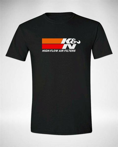 

k&n high performance air & oil filters air intakes t-shirt men size s m l xl 2xl street wear fashion tee shirt
