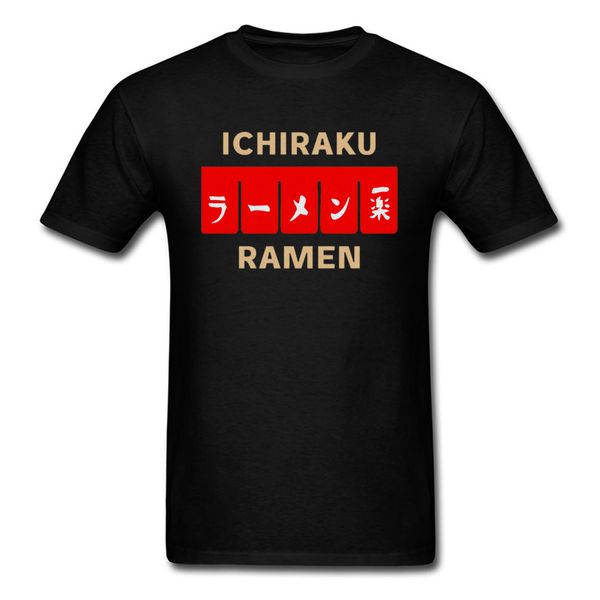 

2019 naruto t shirt men black tshirt ichiraku ramen t-shirt uchiha sasuke clan logo tees designer high street clothes 3xl