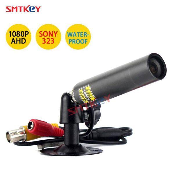 

smtkey ahd mini camera 1080p sony 323 sensor ahd camera waterproof micro surveillance small black metal security