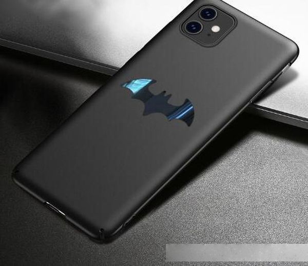 

ultra-thin metal batman phone case for iphone 12 11 pro max se xsmax xr xs x 8 7 6 plus magnetic protection cover