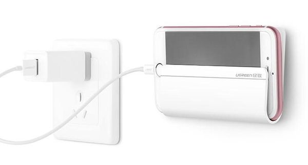 

ugreen universal wall stand mount charger phone holder for mobile phone